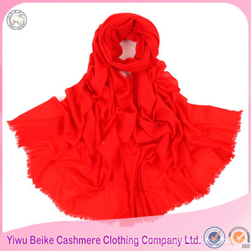 Atacado mulheres de inverno barato vermelho chevron plain 100% cashmere cachecol